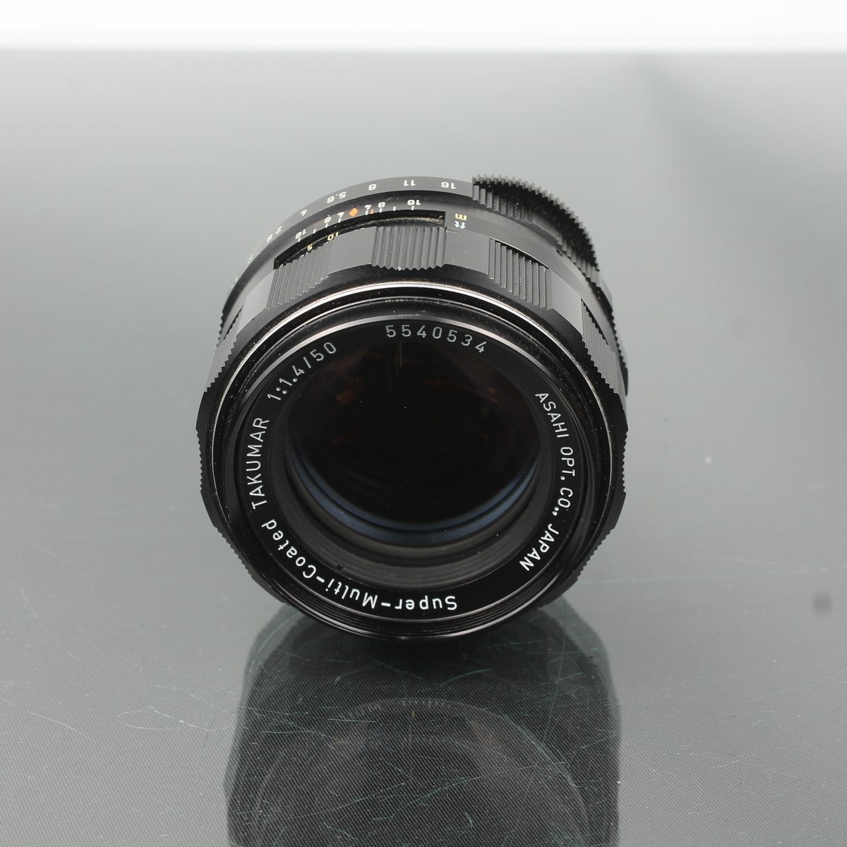 Asahi Super Multi Coated Takumar 50mm f/1.4