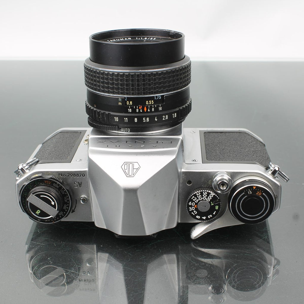 Asahi Pentax SV + SMC Takumar 55mm f/1.8