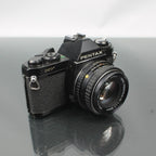 Asahi Pentax MV + SMC PENTAX-M 1:1.7 50mm