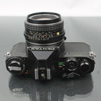 Asahi Pentax MV + SMC PENTAX-M 1:1.7 50mm
