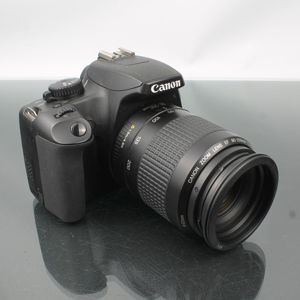 Canon EOS 1000D DSLR + Canon EF 80-200mm