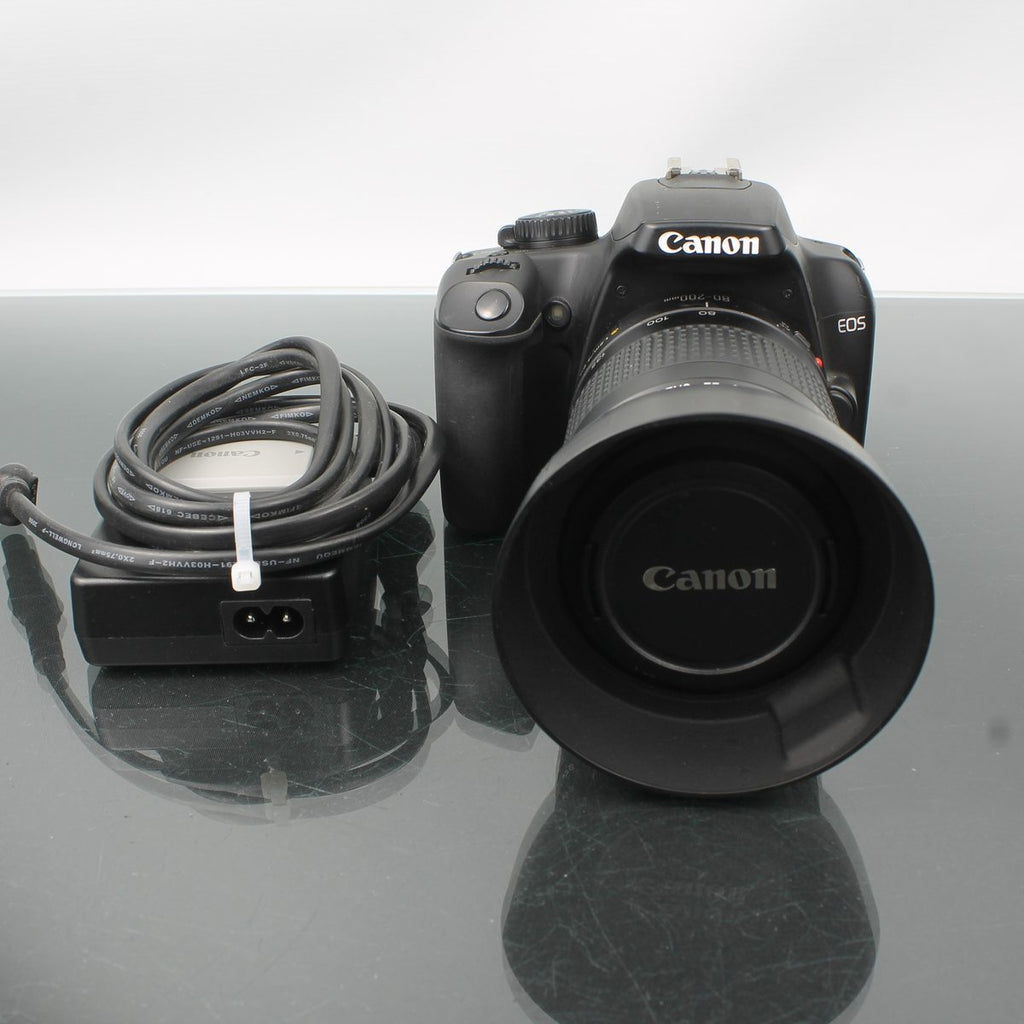 Canon EOS 1000D DSLR + Canon EF 80-200mm