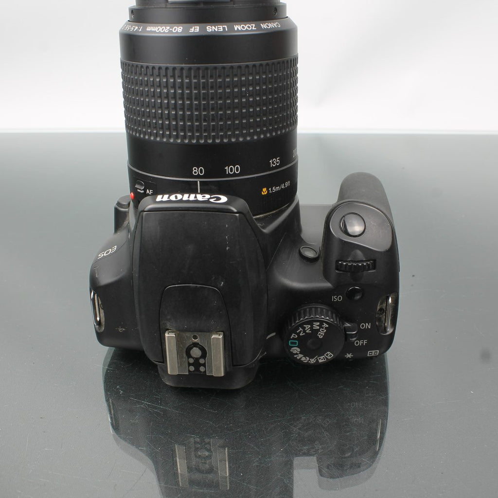 Canon EOS 1000D DSLR + Canon EF 80-200mm