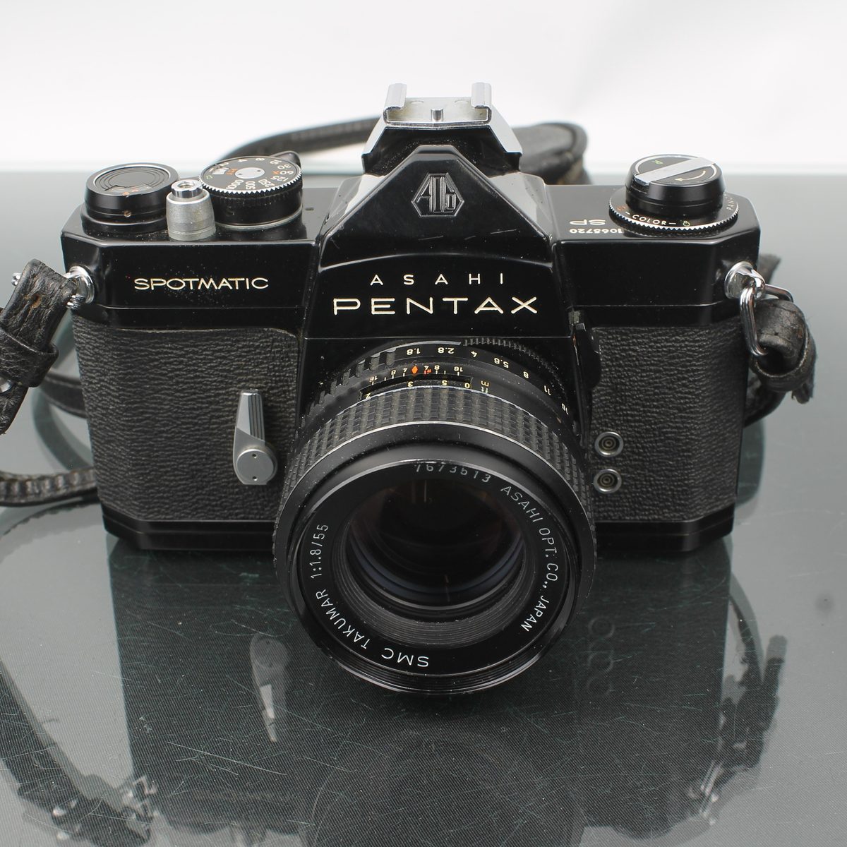 Asahi Pentax Spotmatic + SMC Takumar 1:1.8/55