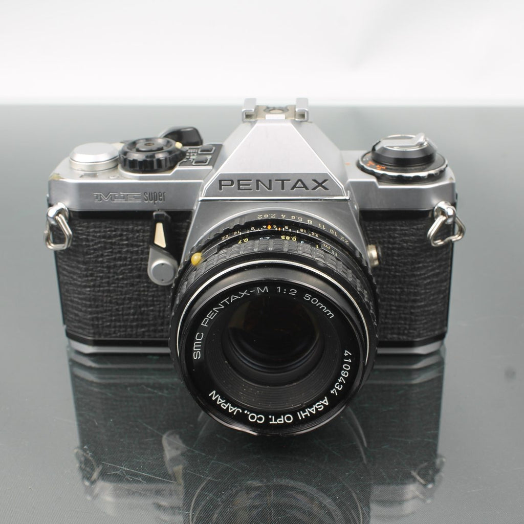 Asahi Pentax ME Super + SMC Pentax 1:2 50mm Lens