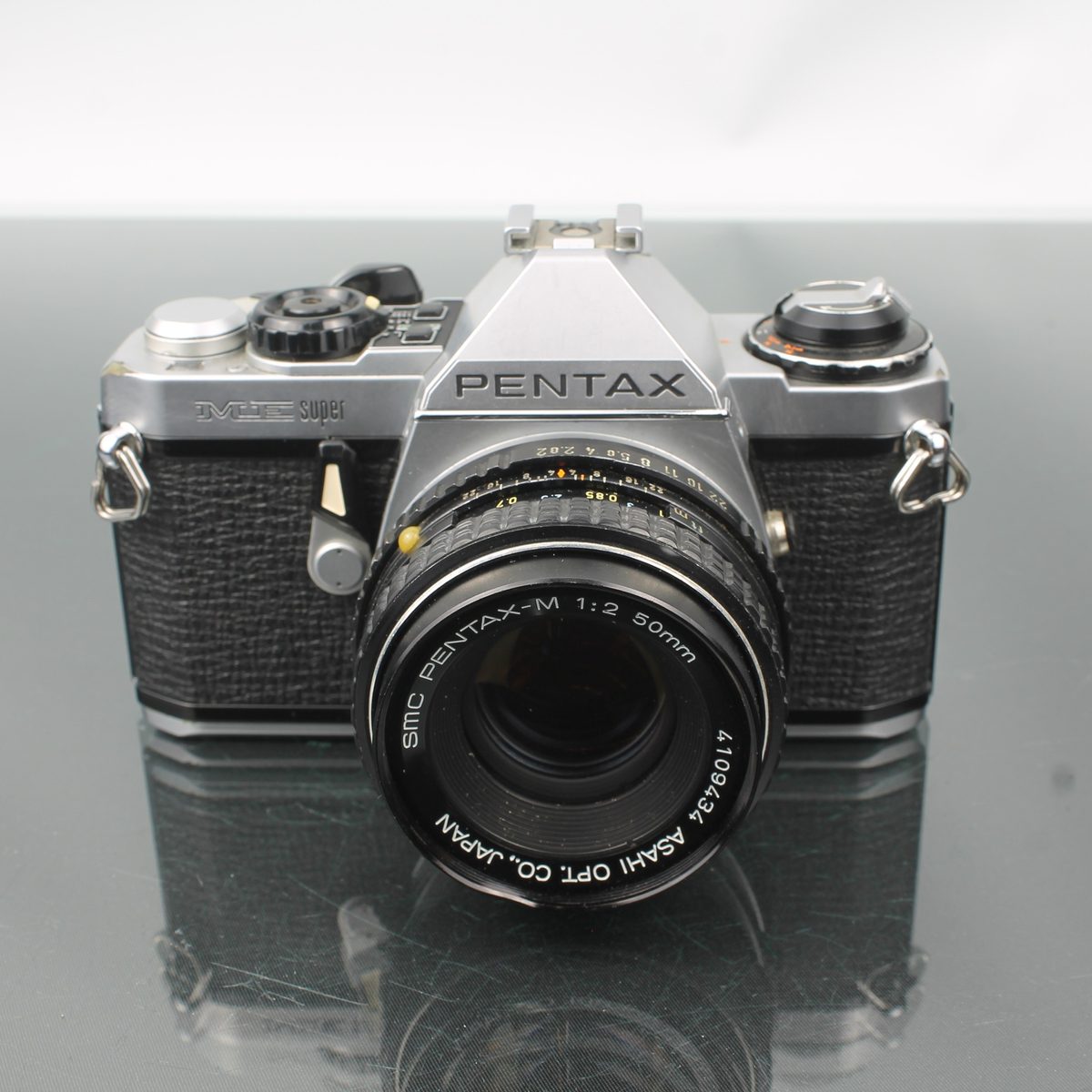 Asahi Pentax ME Super + SMC Pentax 1:2 50mm Lens
