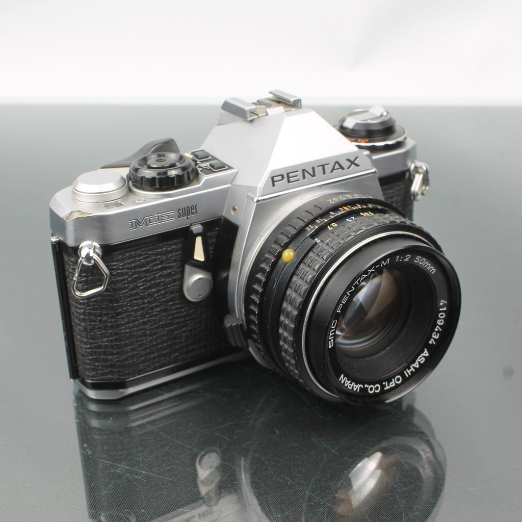 Asahi Pentax ME Super + SMC Pentax 1:2 50mm Lens