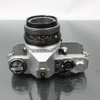 Asahi Pentax ME Super + SMC Pentax 1:2 50mm Lens