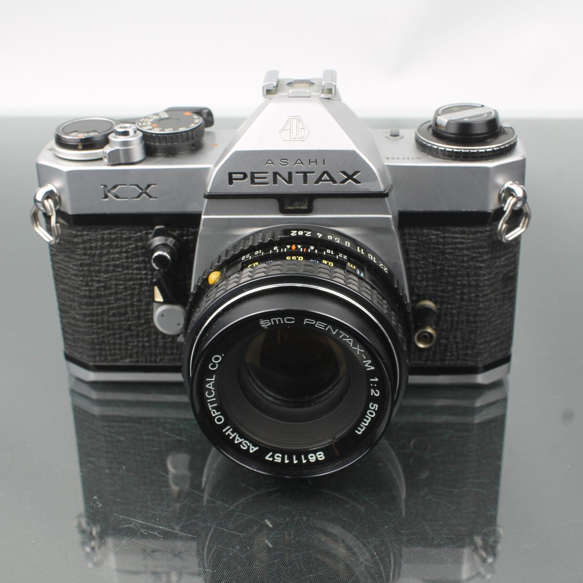Asahi Pentax KX + SMC Pentax-M 1:2 50mm