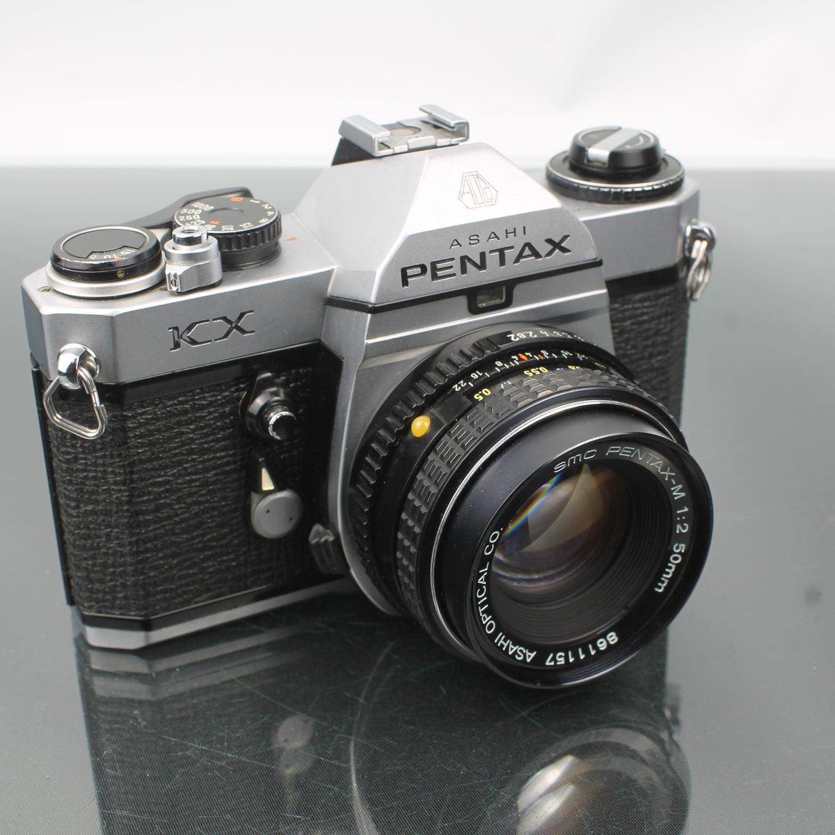 Asahi Pentax KX + SMC Pentax-M 1:2 50mm