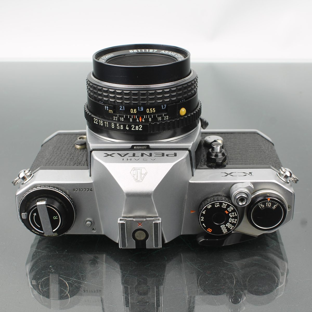 Asahi Pentax KX + SMC Pentax-M 1:2 50mm