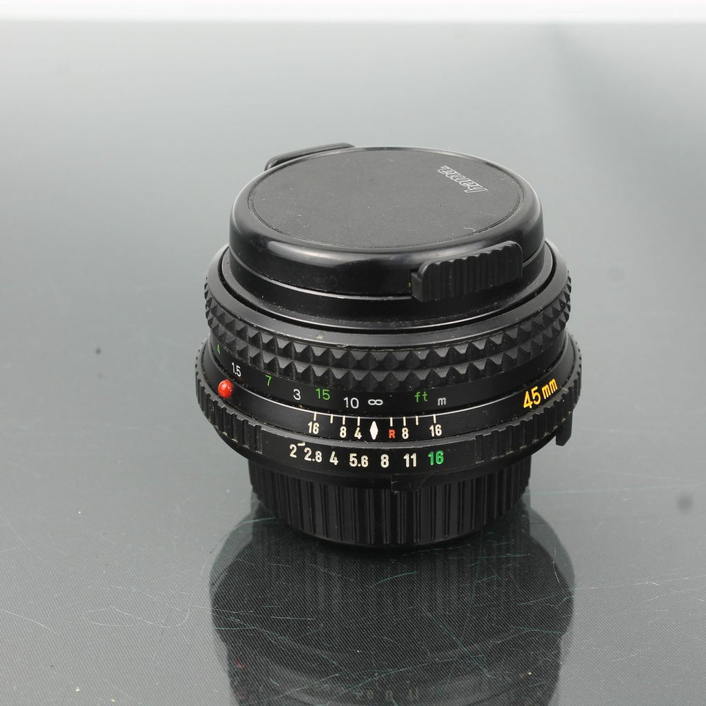 Minolta MD Rokkor 45mm 1:2