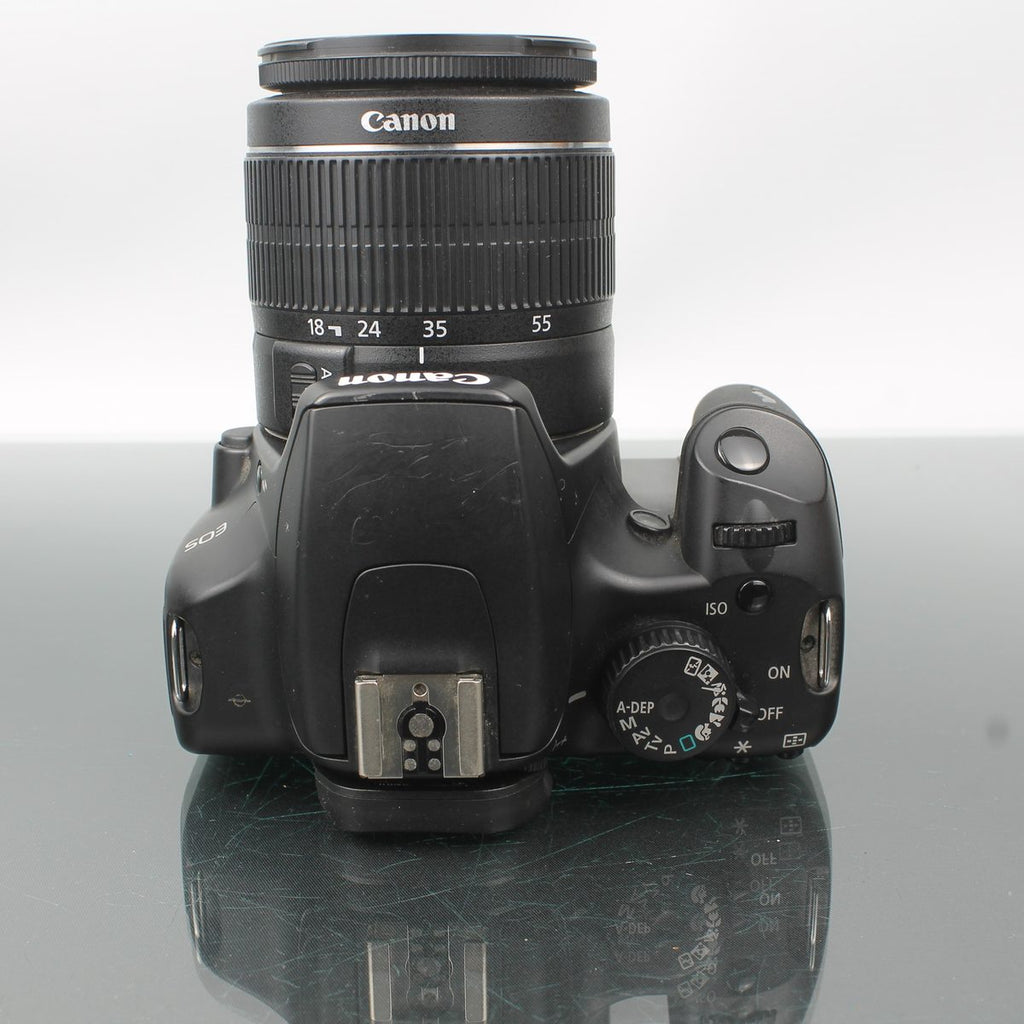 Canon EOS 1000D + EF-S 18-55mm f/3.5-5.6