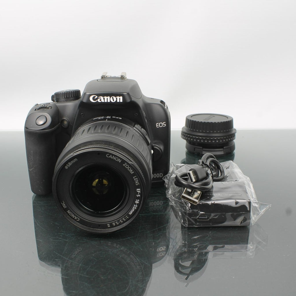 Canon EOS 1000D + Canon Zoom Lens EF-S 18-55mm f/3.5-5.6 II