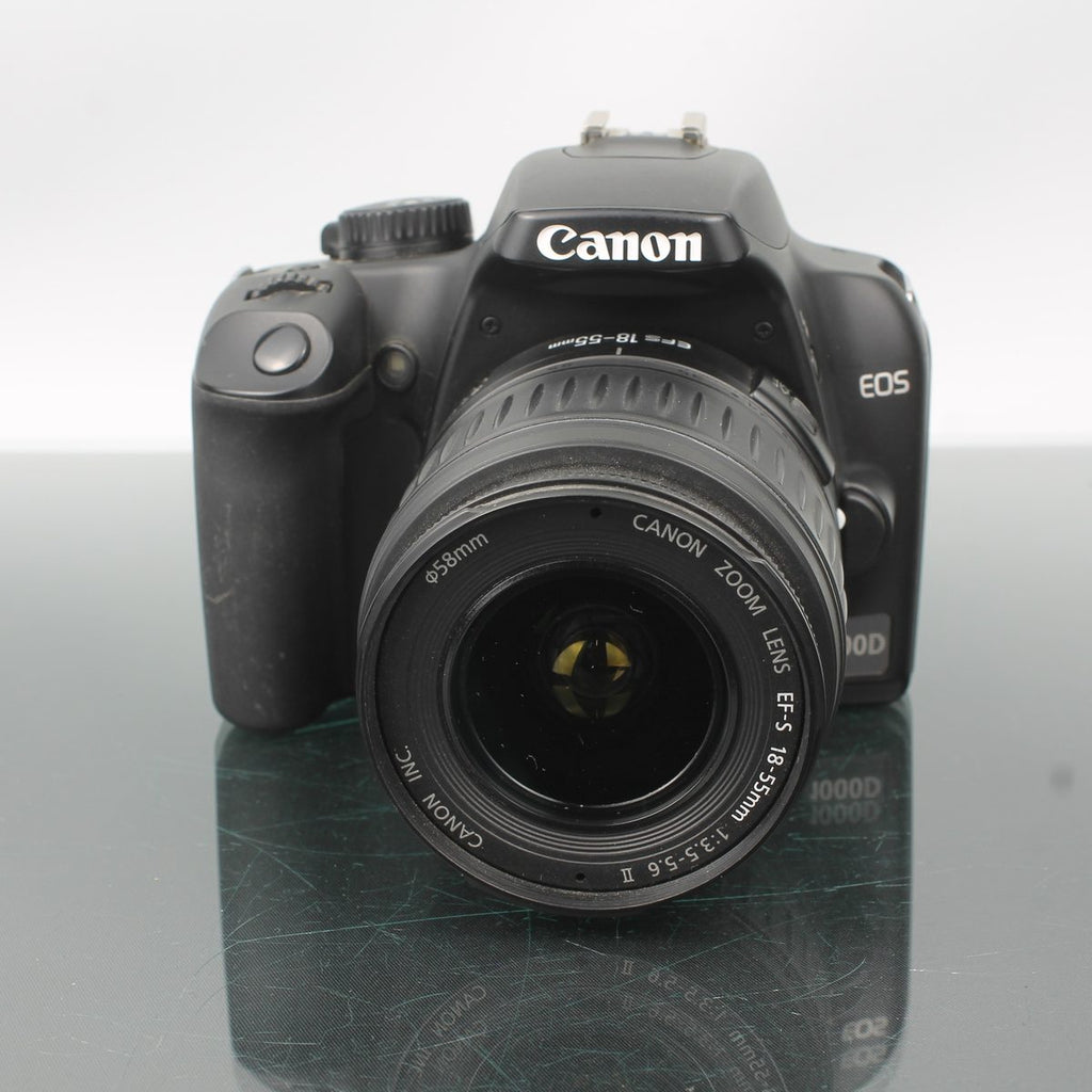 Canon EOS 1000D + Canon Zoom Lens EF-S 18-55mm f/3.5-5.6 II