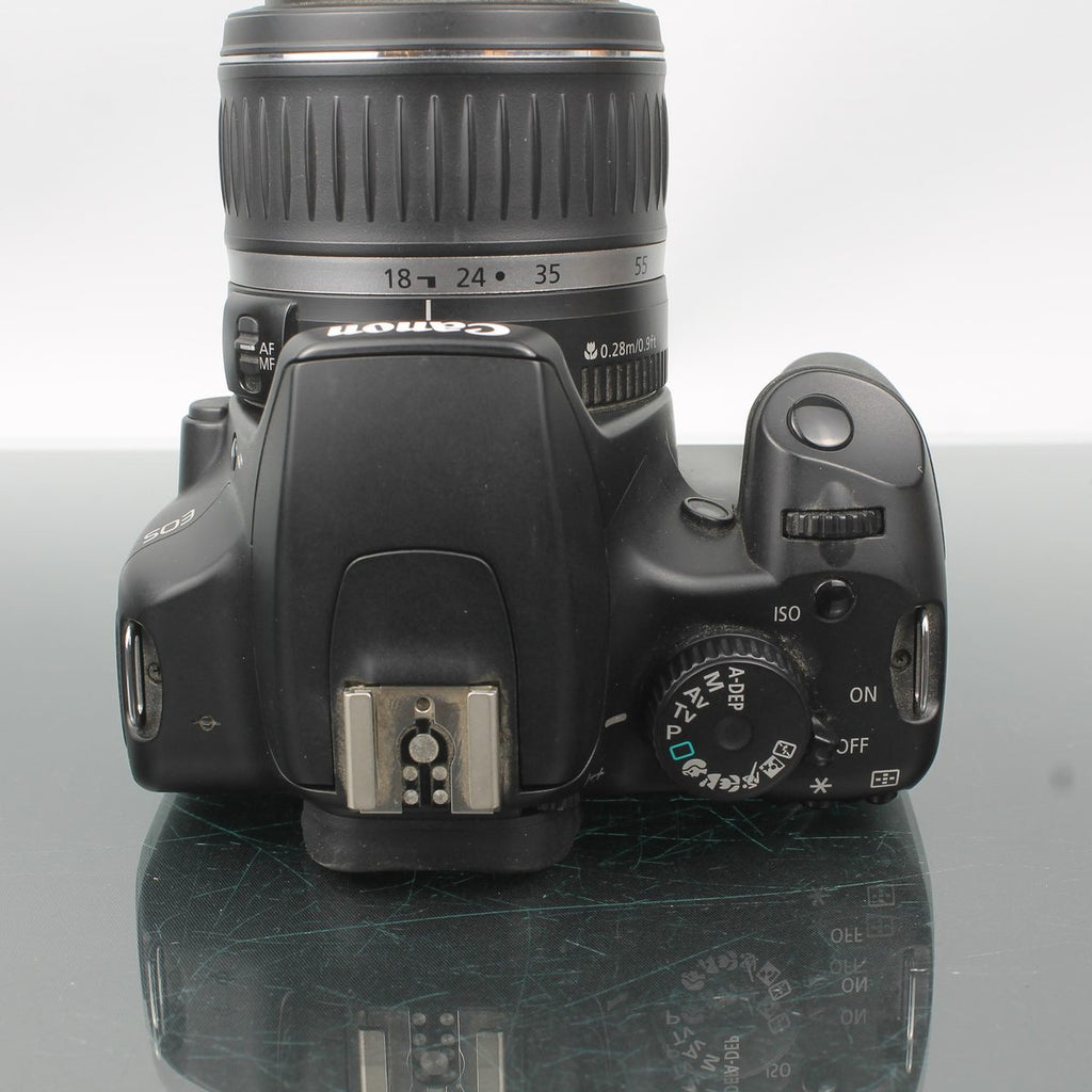 Canon EOS 1000D + Canon Zoom Lens EF-S 18-55mm f/3.5-5.6 II