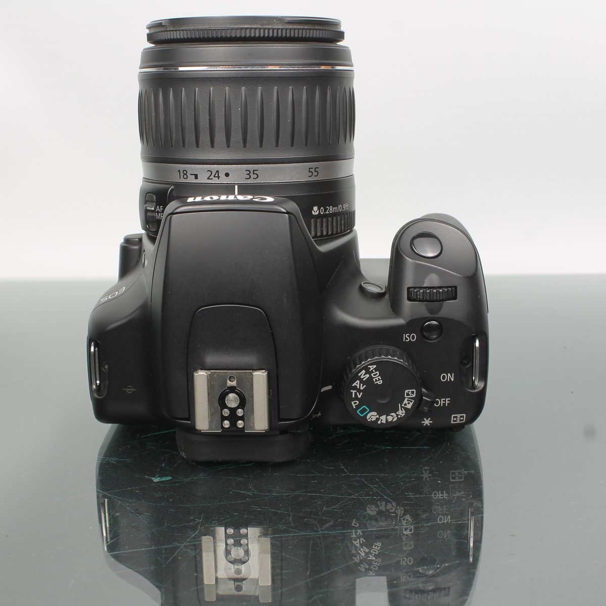 Canon EOS 1000D + Canon Zoom Lens EF-S 18-55mm f/3.5-5.6 II