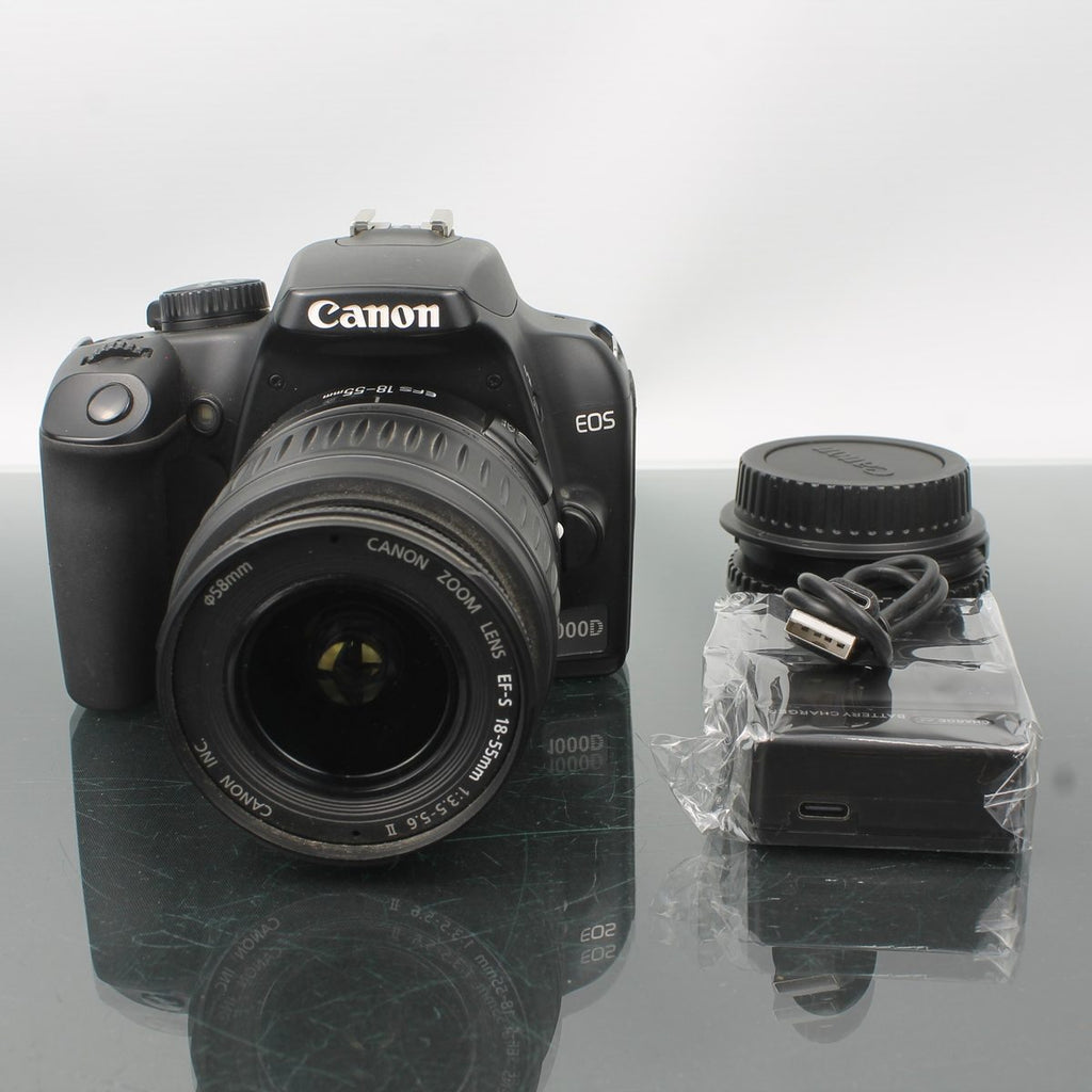 Canon EOS 1000D + Canon Zoom Lens EF-S 18-55mm f/3.5-5.6 II