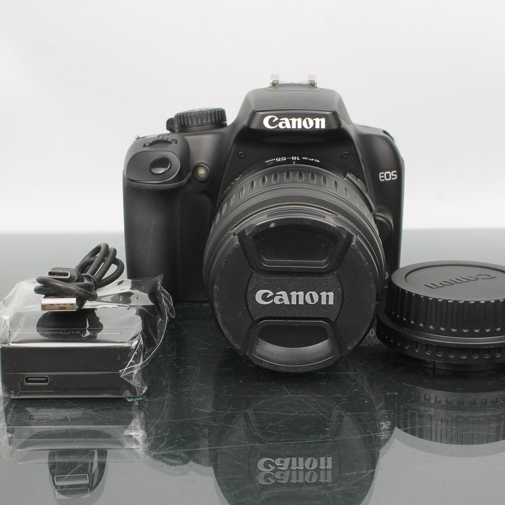 Canon EOS 1000D + Canon EF-S 18-55mm f/3.5-5.6 II