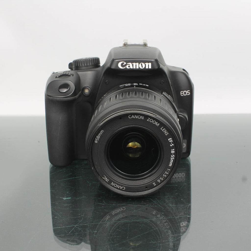 Canon EOS 1000D + Canon EF-S 18-55mm f/3.5-5.6 II