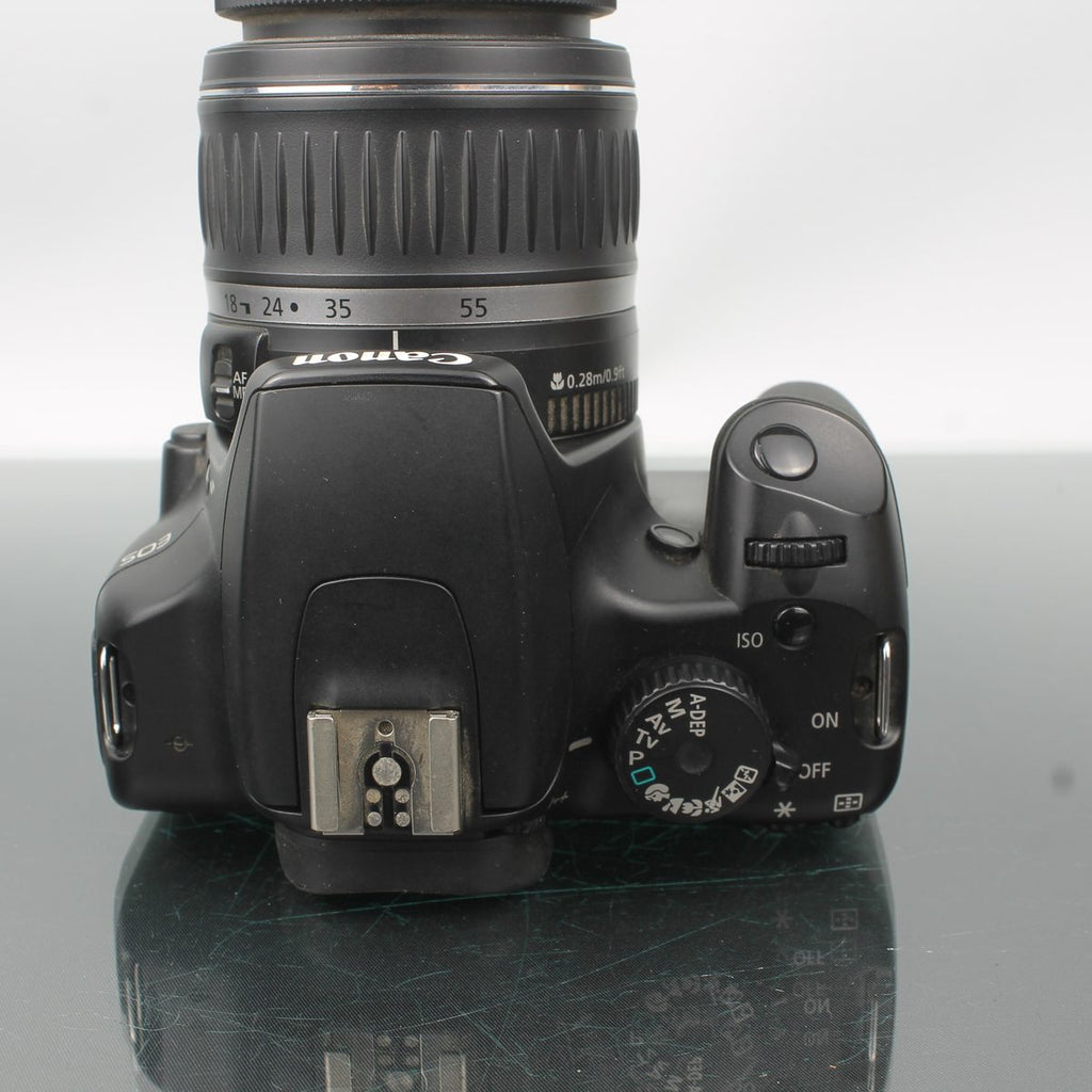 Canon EOS 1000D + Canon Zoom Lens EF-S 18-55mm f/3.5-5.6 II