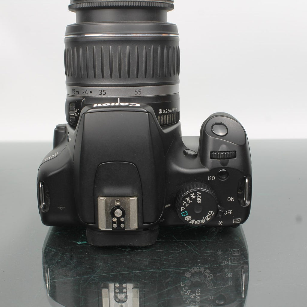 Canon EOS 1000D + Canon EF-S 18-55mm f/3.5-5.6 II