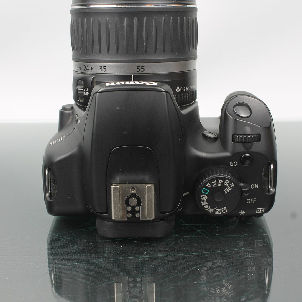 Canon EOS 1000D + Canon Zoom Lens EF-S 18-55mm f/3.5-5.6mm II