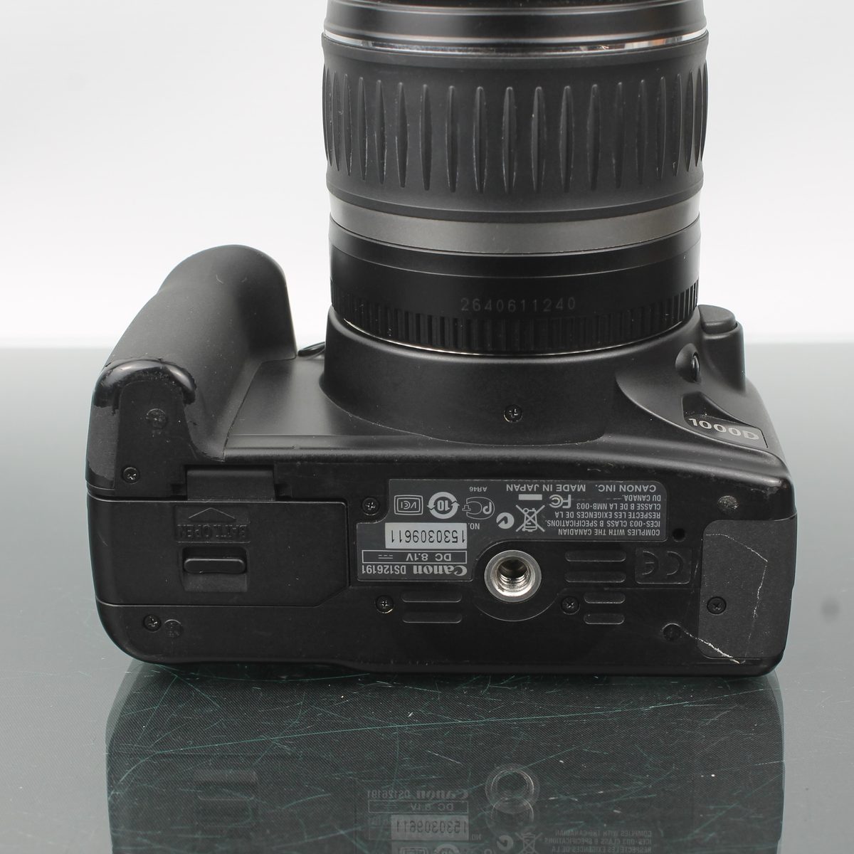 Canon EOS 1000D + Canon Zoom Lens EF-S 18-55mm f/3.5-5.6mm II
