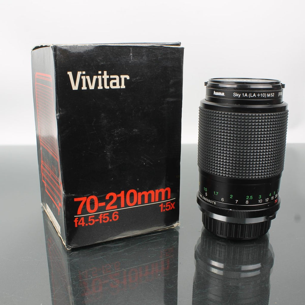 Vivitar 70-210mm f/4.5-5.6 MC Macro Focusing Zoom