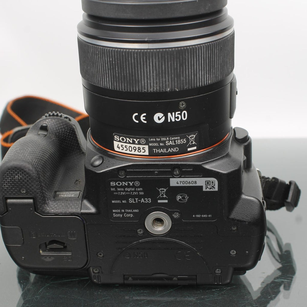 Sony Alpha SLT-A33 + SAL 1855 3.5-5.6 / 18-55 SAM Lens