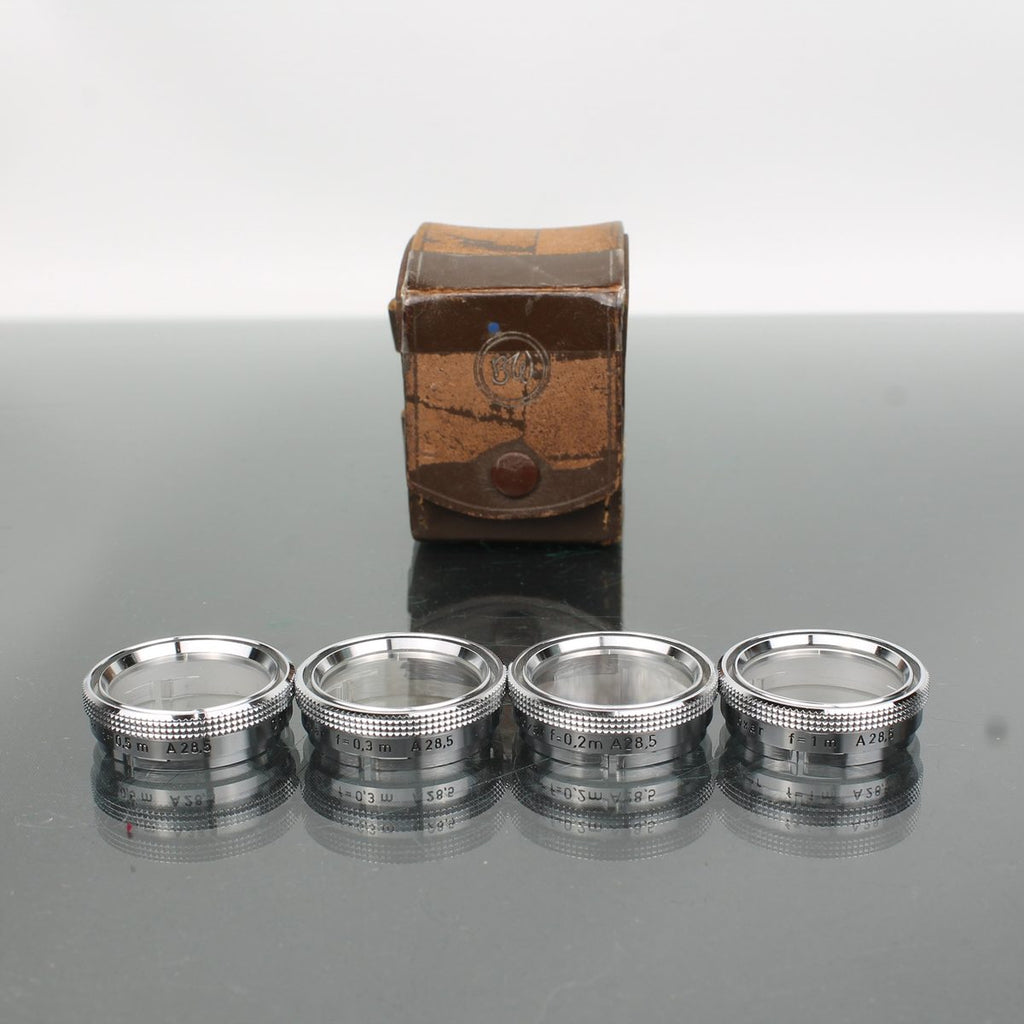 Carl Zeiss Proxar A28.5 F= 0,2 - 0,3 - 0,5 - 1m Set