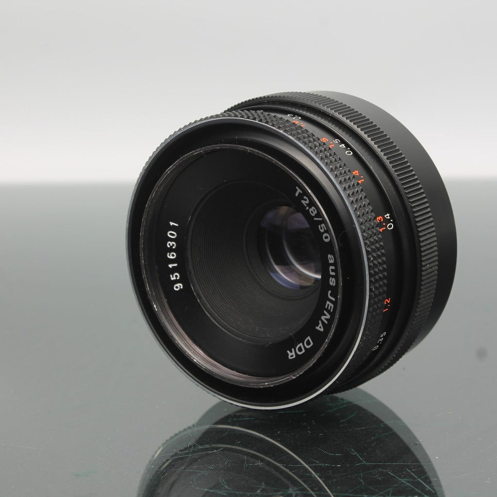 Carl Zeiss aus Jena DDR T 50mm f/2.8