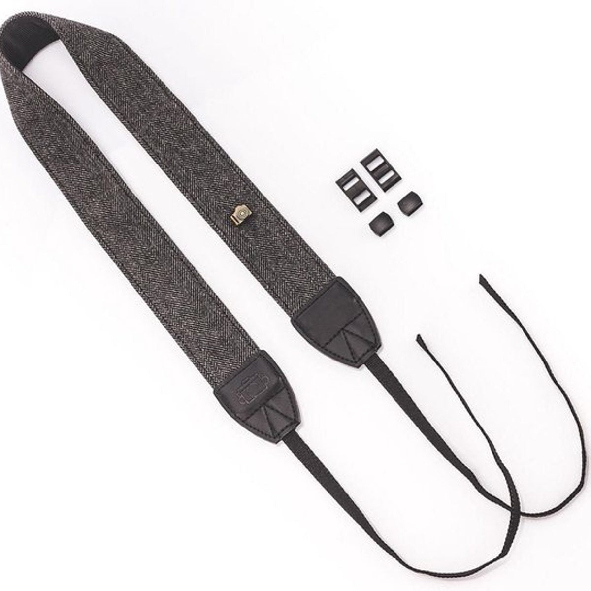 Neck strap Vintage style Black
