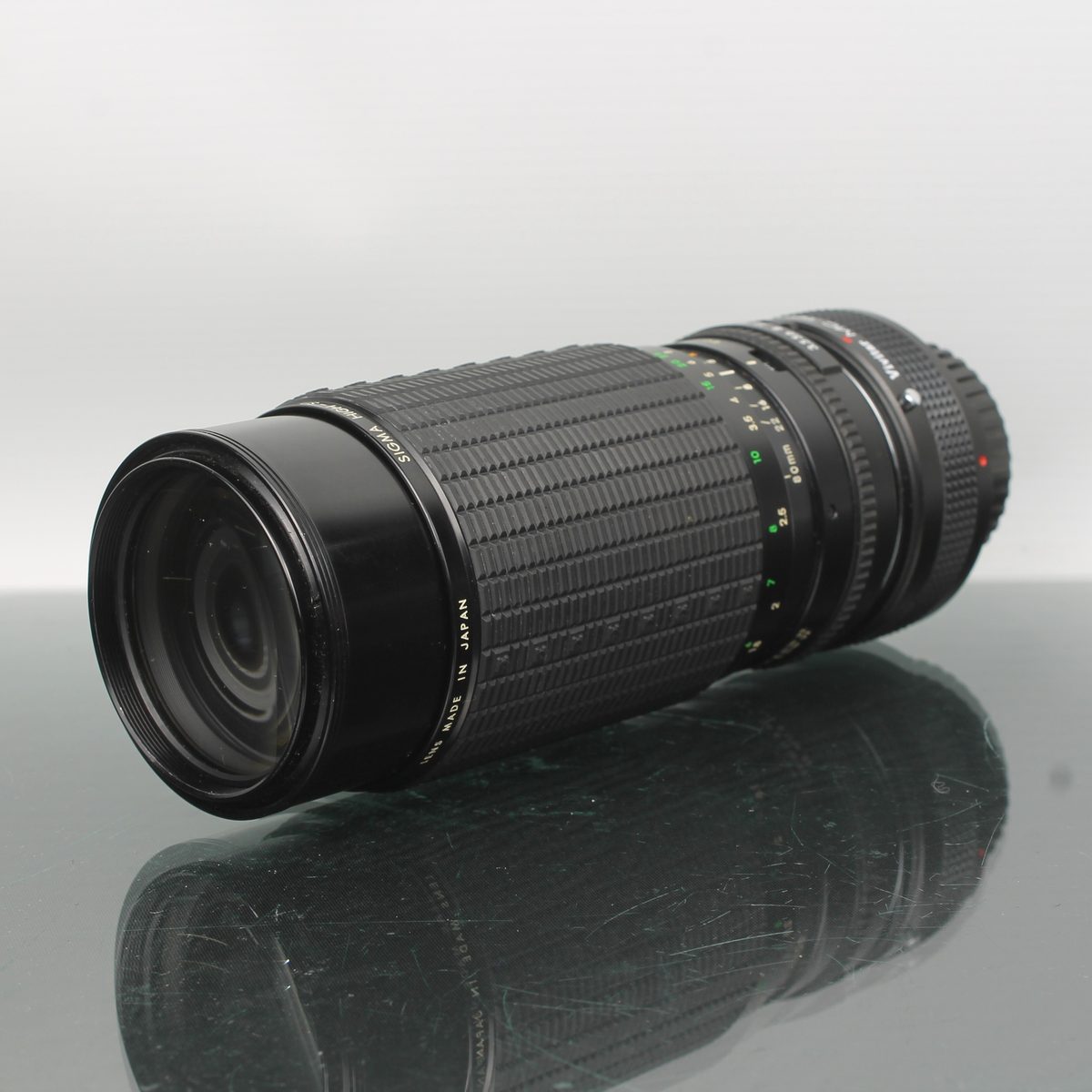 Sigma 1:3.5-4 F=80-200mm + Vivitar MC Tele Converter