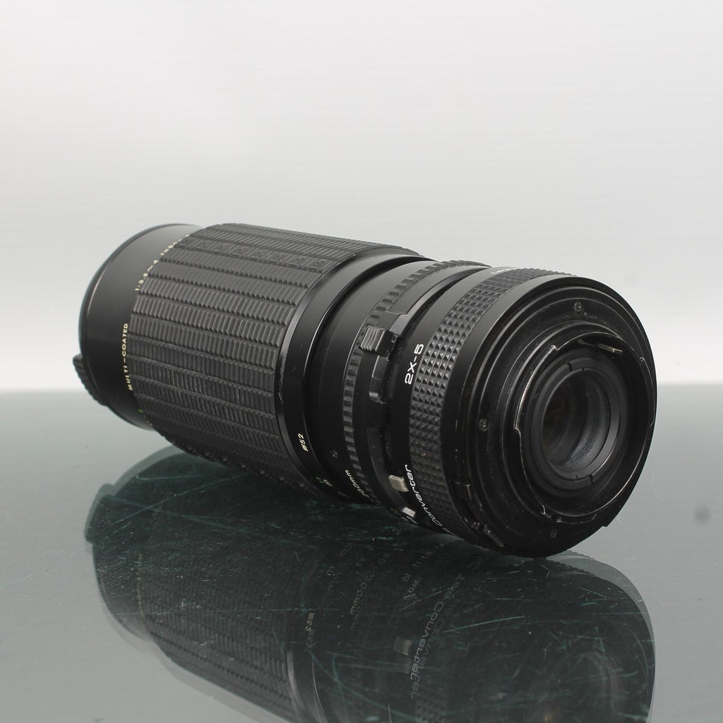 Sigma 1:3.5-4 F=80-200mm + Vivitar MC Tele Converter