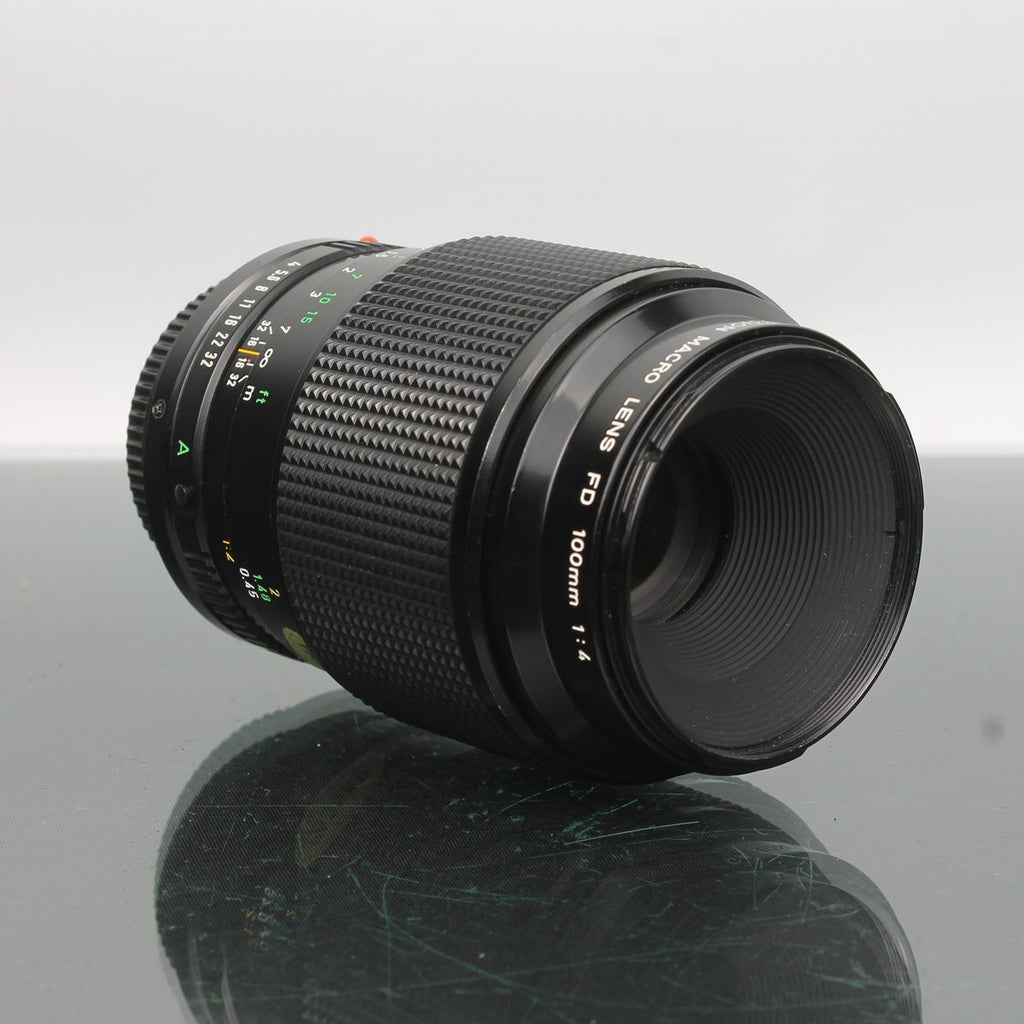Canon FD 100mm 1:4 Macro