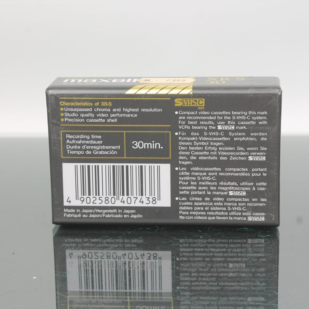 Maxwell SE-C 30 XR-S Videocassette VHS-C