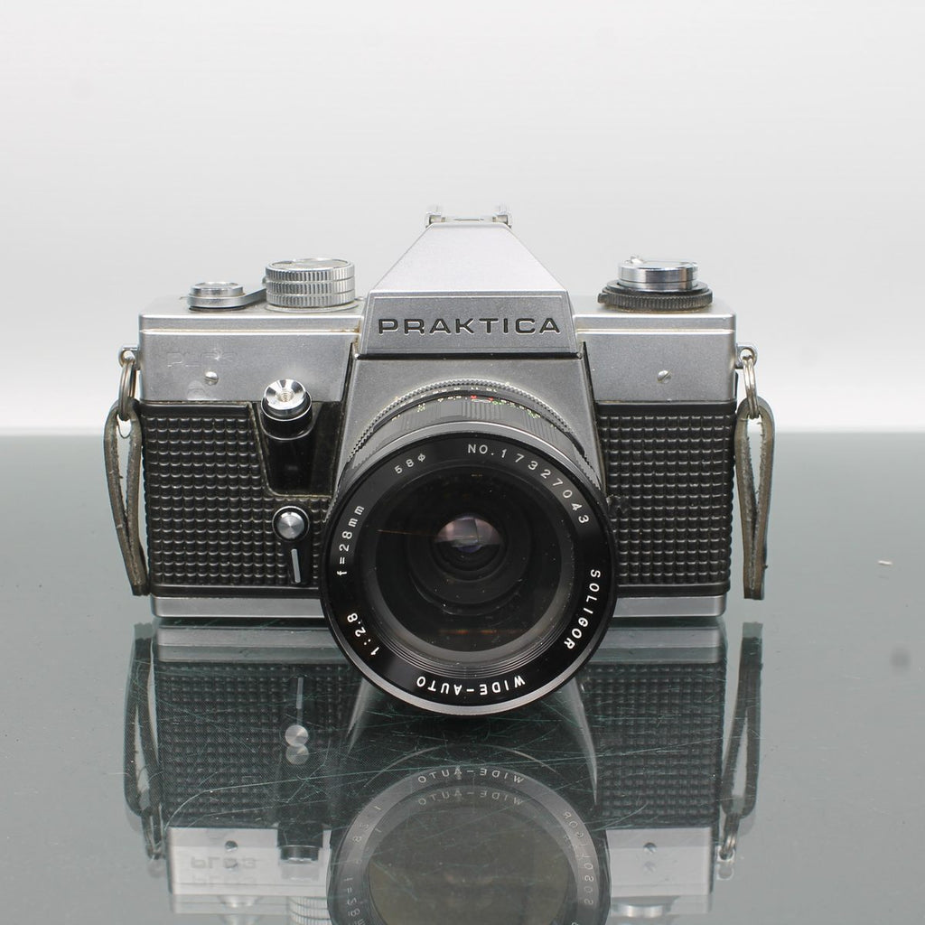 Praktica PLC 3 + Soligor Wide Auto 28mm f/2.8