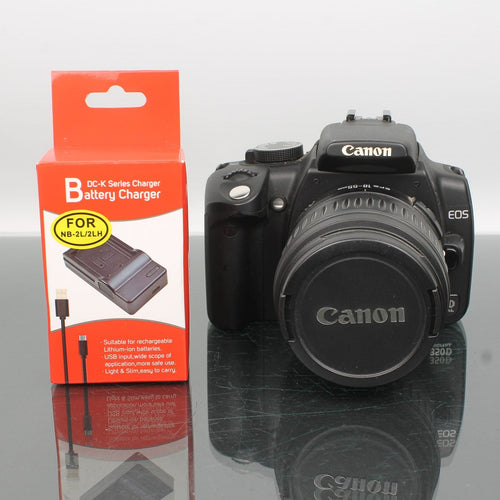 Canon EOS 350D + Canon Zoom Lens EF-S 18-55mm f/3.5-5.6 II
