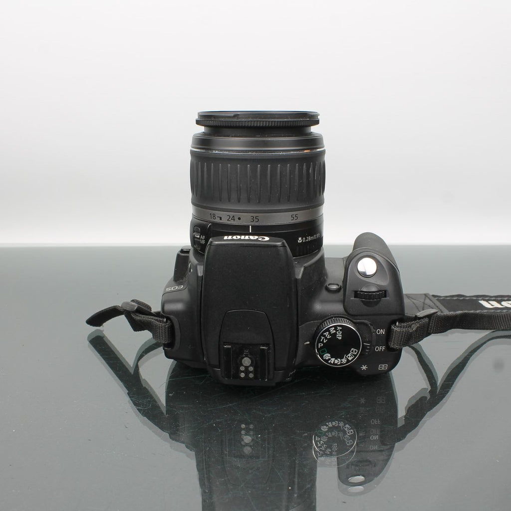 Canon EOS 350D + Canon Zoom Lens EF-S 18-55mm f/3.5-5.6 II