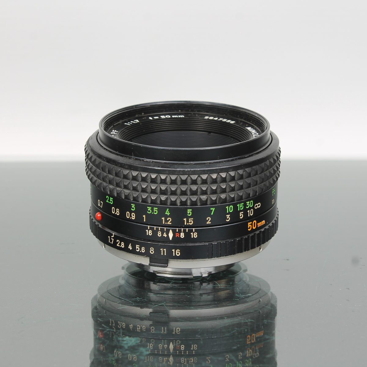 Minolta MC Rokkor PF f/1.7 50mm
