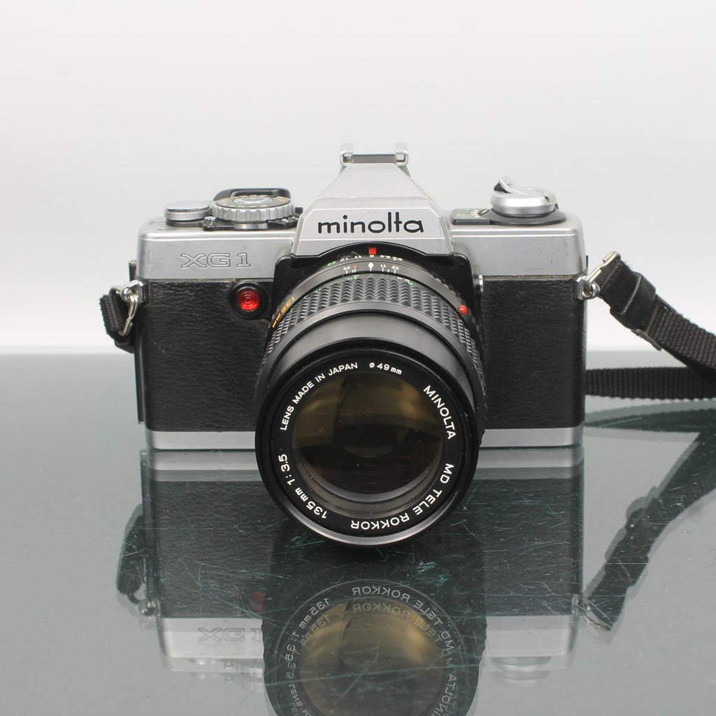 Minolta XG1 + Minolta MD Tele Rokkor 135mm f/3.5