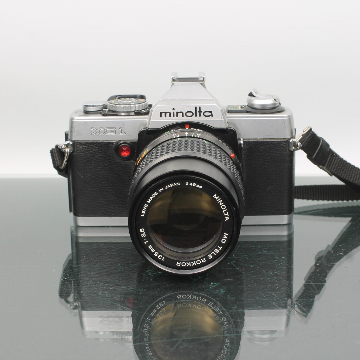 Minolta XG1 + Minolta MD Tele Rokkor 135mm f/3.5