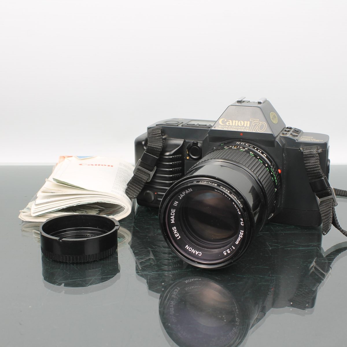 Canon T70 + Canon FD 135mm f/3.5