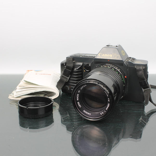 Canon T70 + Canon FD 135mm f/3.5