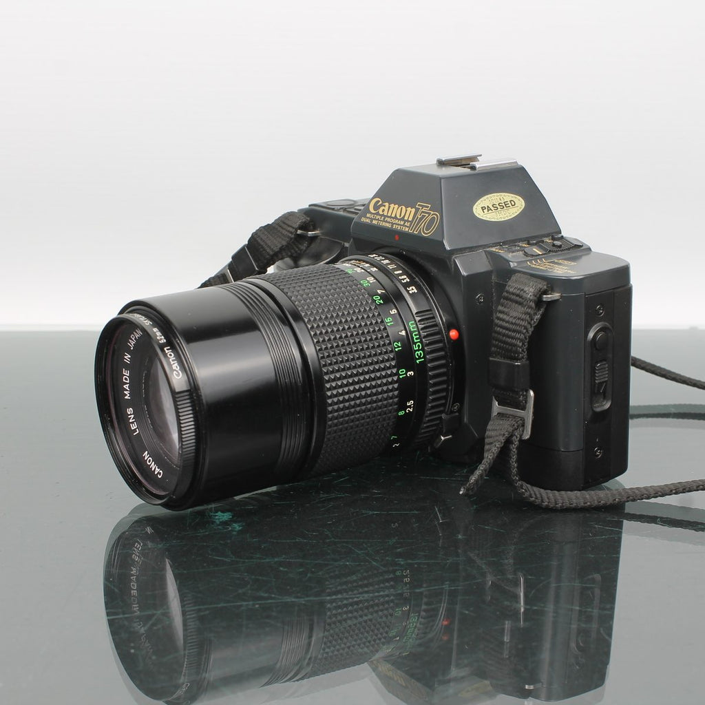 Canon T70 + Canon FD 135mm f/3.5