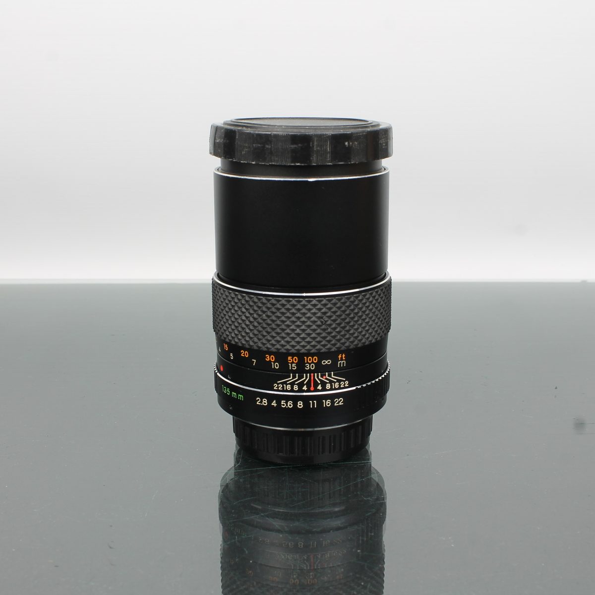 Yashica ML 135mm f/2.8 + B+W 55E 010 1x