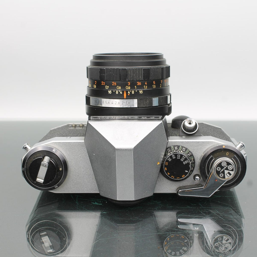 Praktica Super TL + Pentacon Auto 50mm f/1.8