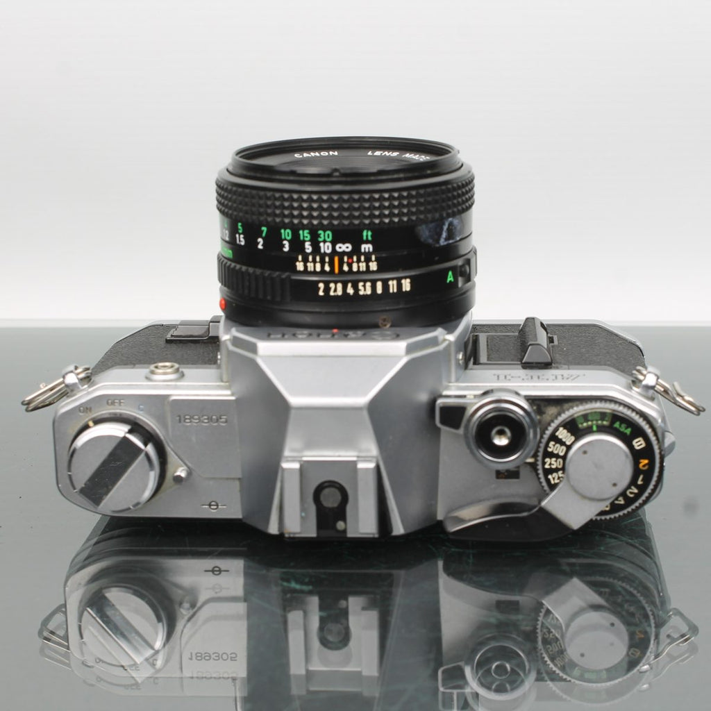 Canon AT-1 + Canon Lens FD 50mm f/2