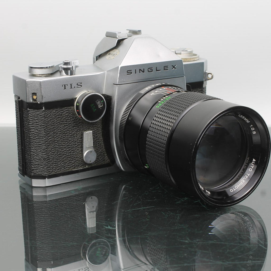 Ricoh Singlex TLS + Vivitar 135mm f/2.8